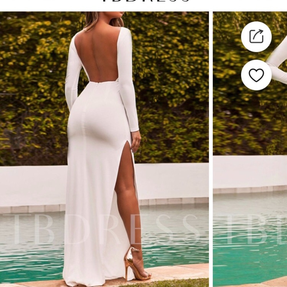 White dress